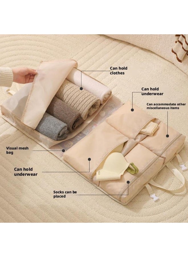 بيتلا 9 في 1 معلقة مكعبات تعبئة للسفر طوي حقيبة للحمل المنظم حقيبة مكعبات تعبئة للحقائب وأمتعة السفر - Image 3